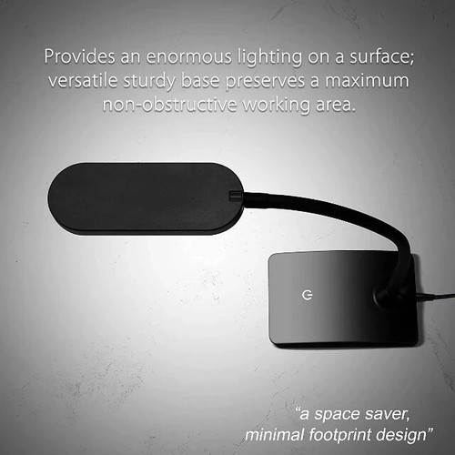 TW Lighting LED Desk Lamp with USB Charging Port Dimmable Lamps Black - New - Picture 3 of 4