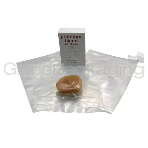 200 x DURCHSICHTIGE 12x18 ZOLL POLYETHEN KUNSTSTOFF LEBENSMITTELQUALITÄT TASCHEN 12 ZOLL x 18 Zoll 100 STÄRKE *SCHNELL* - Bild 4 von 6