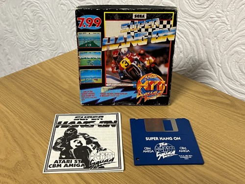 Amiga Hit Squad Super Hang On Game - Boxed & Working -👽👾Retro Gift Idea👾👽 - Photo 10/24