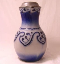 Large Antique Art Nouveau Beer Stein S.P.Gerz #1104A Henry van de Velde? c.1905