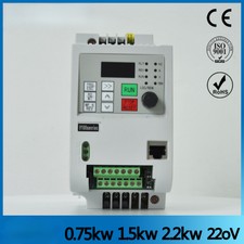 220V1.5KW 2.2KW 4KWSingle Phase input and 3 P...