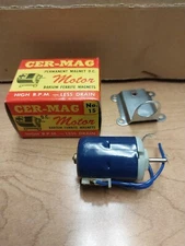 Vintage Cer-Mag No. 15 DC Motor 1.5 -3.0v hobby craft Made in Japan