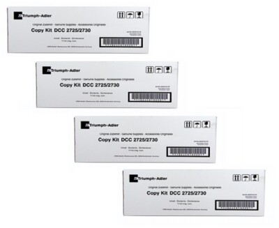 Original Toner Triumph Adler DCC 2725 2730 CDC 1730 UTAX / 652510116 - 652510111