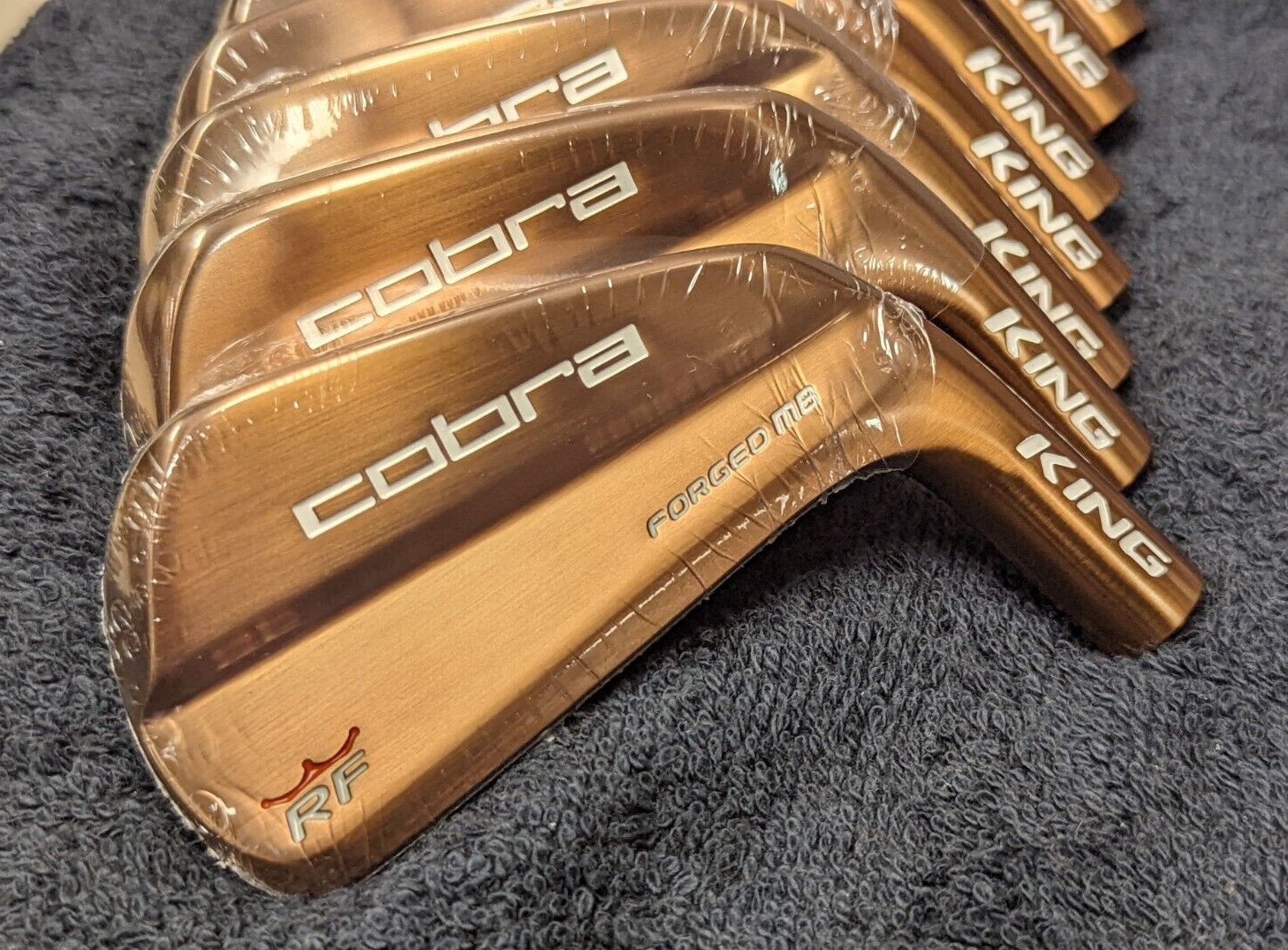 Cobra KING RF Forged MB Iron Set 4-PW (HEADS ONLY) .355 RH *NEW*