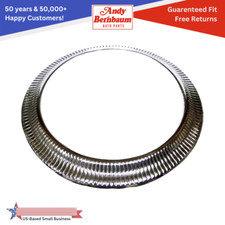 For 1939-1942 Dodge Desoto Chrysler Plymouth Inner Ribbed Chrome Wheel Ring Trim