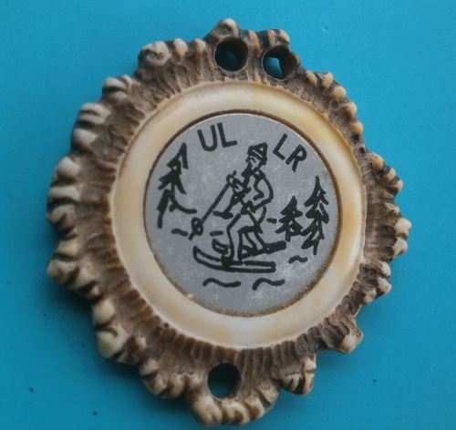 Ullr, Schutzpatron der Wintersportler mit Motiv Lübbenau im Spreewald Anhänger - Bild 6 von 6