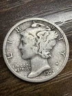 1923 Mercury Dime - Actual Silver Coin Shown Fine Shape Same Day Shipping Free