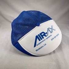 Gorra boina de camionero para hombre OS azul Snapback malla gorra trasera golf Air-AX
