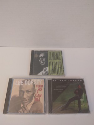 3 Throw-Back Classic Soul  Singers On CD. Clarence Carter:Snatching It Back...