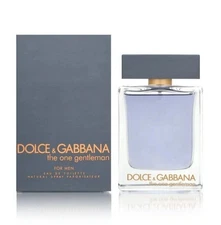 DOLCE & GABBANA THE ONE GENTLEMAN 3.3 OZ 100 ML EDT SPRAY NIB SEALED RARE