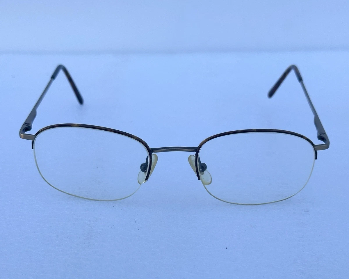 Vtg Calvin Klein CK 203 Oval Tortoise Eyeglasses 140mm ‼️Frames Only‼️ Calvin Klein CK7830 Brown Gold Oval Eyeglasses Frame | eBay main image 3