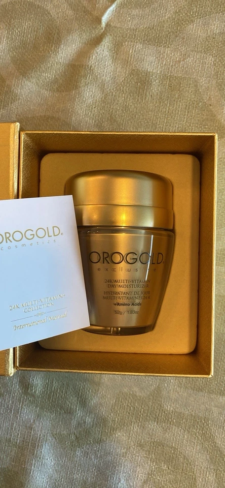 Crema hidratante de día multivitamínica OROGOLD 24K Foto 2 de 2