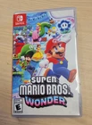 Super Mario Bros Wonder Nintendo Switch w/ Case