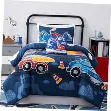 Kids Comforter Set Twin Size for Boys, Glow in The Dark Twin/Twin XL Truck