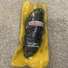 Vintage 1970s SEARS CRAFTSMAN 9-4296 Electric Engraver, Good Condition