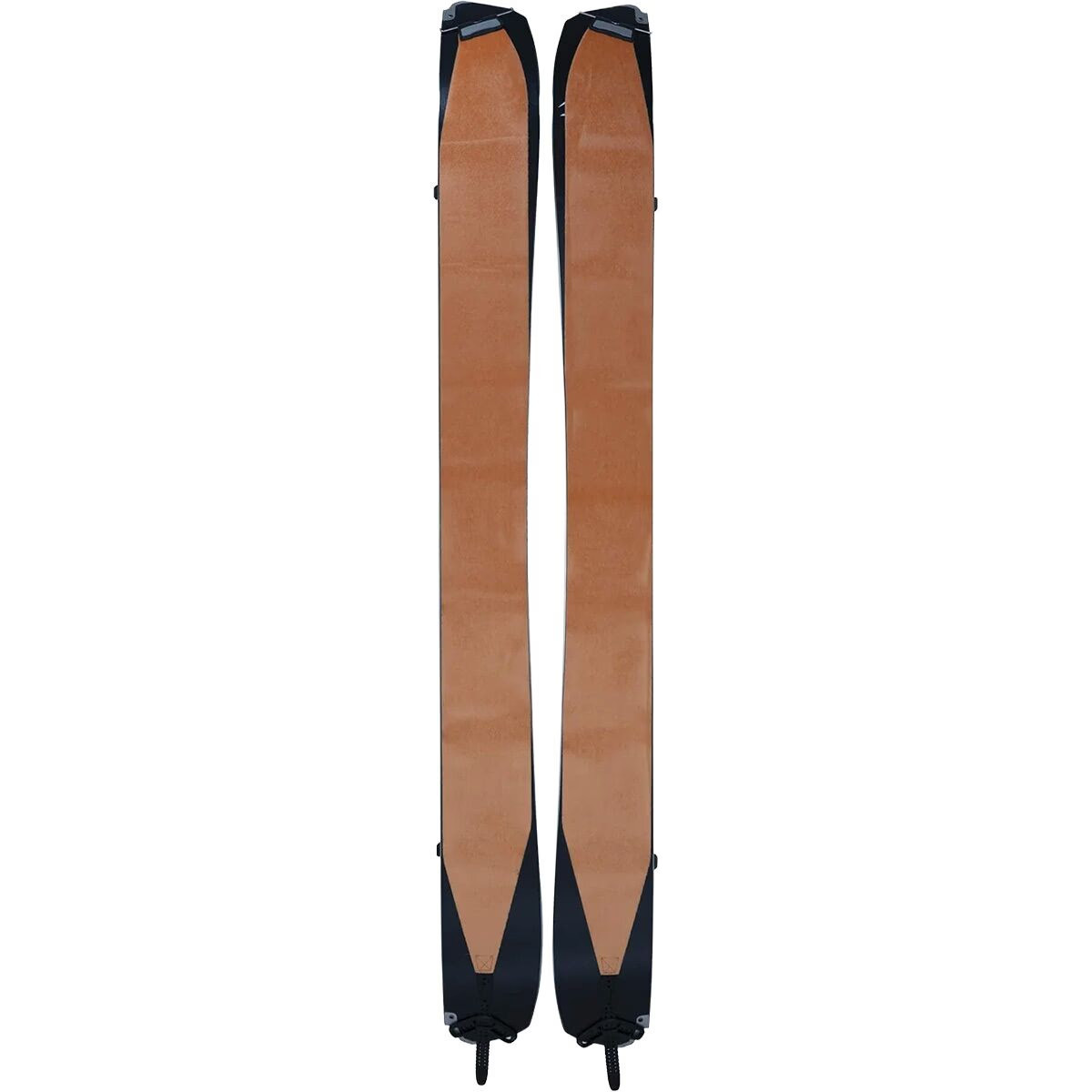 Telos Snowboards Custom Fit Alpinist 100% Mohair Splitboard Skins By Kohla Brown