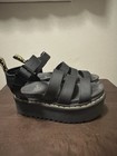 Dr. Martens Women’s Black Leather Strappy Platform Sandals Buckle US 6 — photo 5