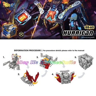 52TOYS BEASTBOX BB-60 Hurrican Scorpion Transform Mecha Beast