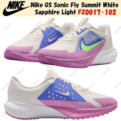 Nike GS Sonic Fly Summit White Sapphire Light FZ0017-102 Größe 3,5Y-7Y