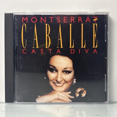 Montserrat Caballe Casta Diva CD 1994 RCA Victor Gold Seal Classical Opera