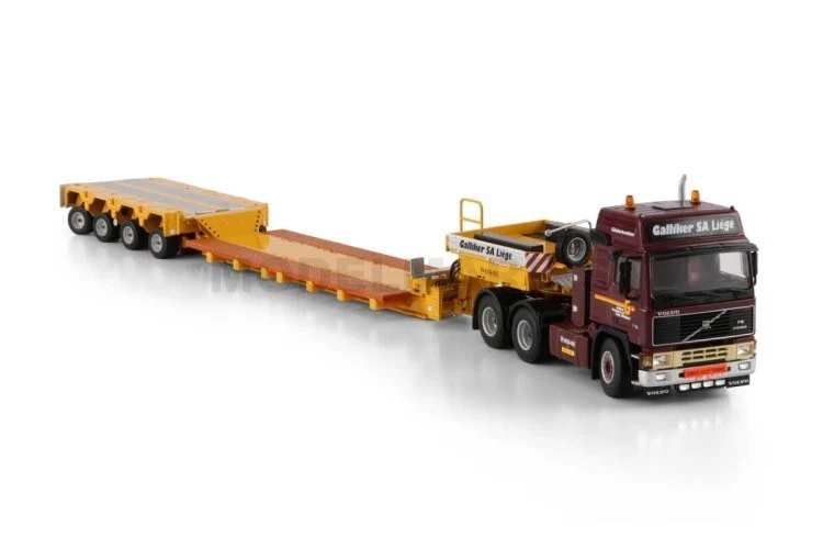 WSI 01-4799 Galliker Volvo F16 Globetrotter Scheuerle Intercombi a pianale ribas - Immagine 4 di 4