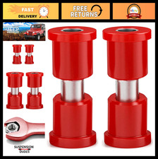 Front/Rear Frame Shackle Bushing Kit for Wrangler 1987-1995 - USA Made, Durable
