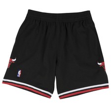 Chicago Bulls 97-98 NBA Mitchell & Ness Swingman Shorts Schwarz-L