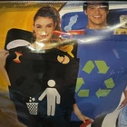 Spirit Halloween Adult Trashy Couple Costume - ONE SIZE FITS MOST Recycling