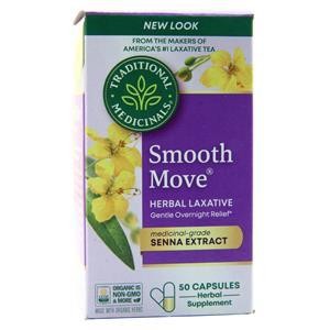 Традиционные лекарственные средства Травяное слабительное Smooth Move, 50 капсул