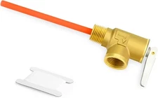 DN15 Brass RV Water Heater Temperature and Pressure Relief Valve,1/2" NPT Thread
