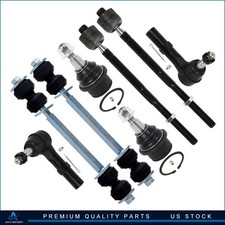 For 2011-2019 Chevrolet Silverado 3500 Hd 8pcs Front Sway Bar Ball Joint Tie Rod