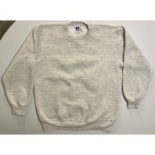 VTG USA Made Russell Athletic Gray Crewneck Sweatshirt Made in USA Mens Large L