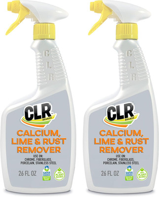 CLR Brands Calcium, Lime & Rust Remover, 26 Oz. Spray Bottle, 2 Pack, Blasts Cal