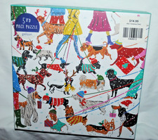 WINTER DOGS, 500 piece jigsaw puzzle, NEW, UNUSED, Galison, Louise Cunningham