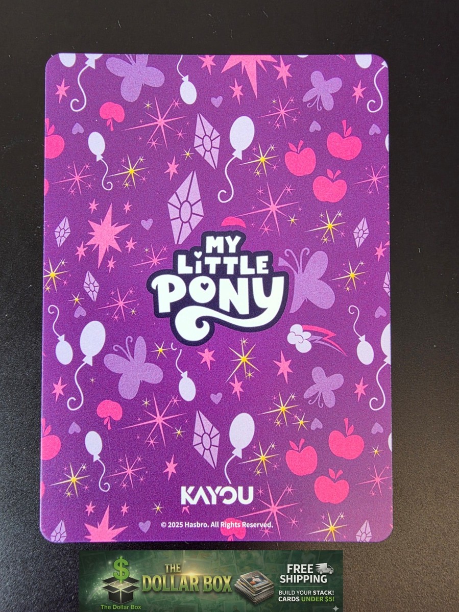 2025 Kayou My Little Pony Friendship Magic Rainbow Dash HOLO RARE