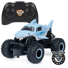 Monster Jam, Official Megalodon Remote Control Monster Truck, 1:24 Scale, 2.4 GH