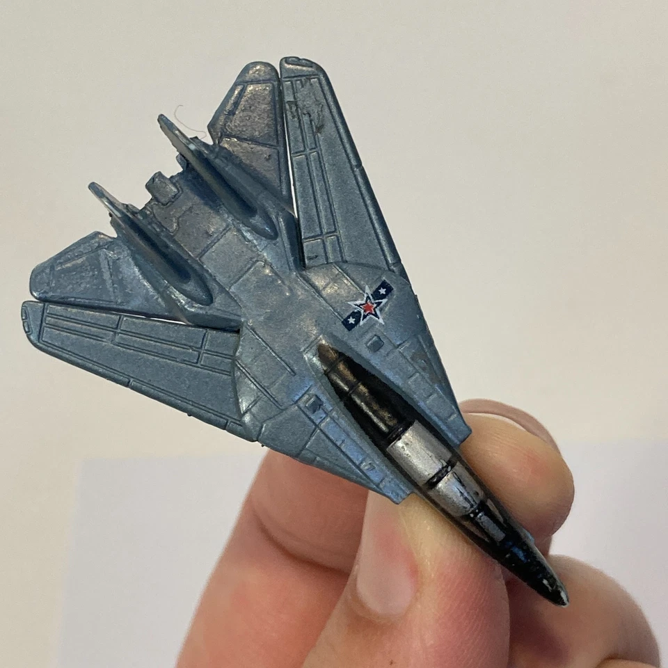 Vintage Micro Machines Military F-14 Tomcat Fighter Aircraft Galoob LGTI 1992 - Image 3 of 4