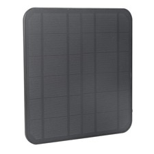 Solar Panel For Ring Camera 12W Fast Charging IP65 Waterproof Adjustable Wall