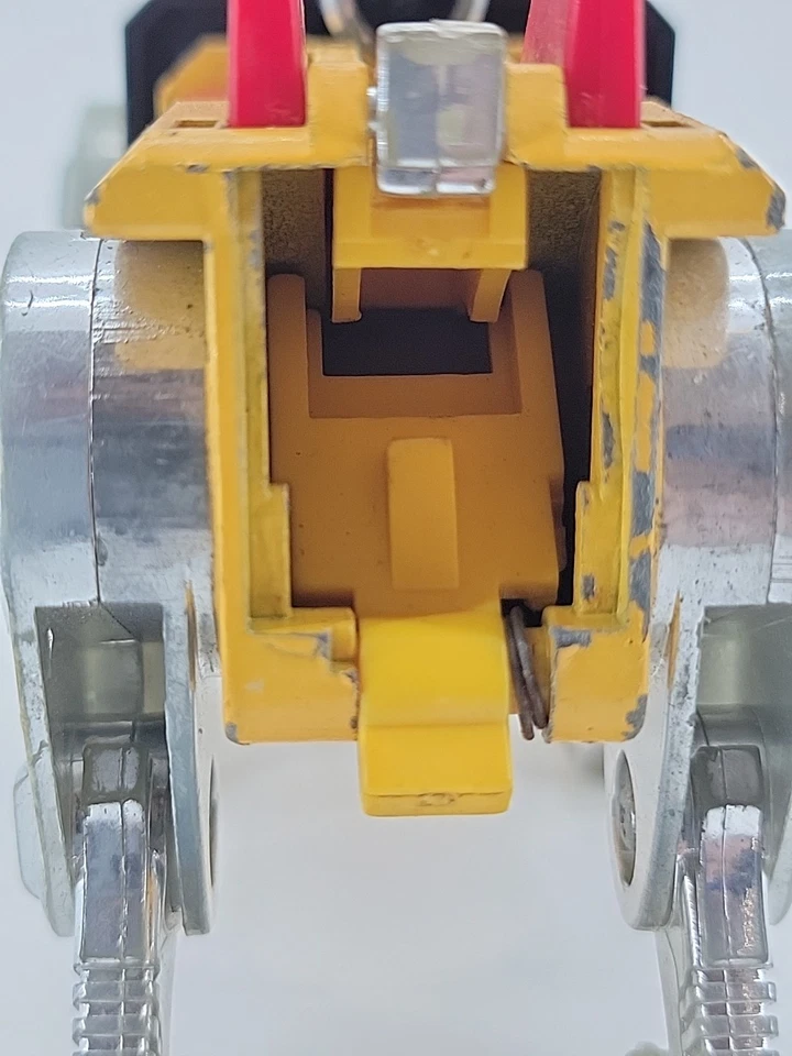 1981 JAPANESE Voltron Yellow Lion G1 6" diecast! #5 Toei 1980s Japan GB-36 - Image 4 of 4