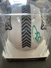 Andre Rison Autographed Jaguars Salute to Service Mini Helmet with COA (Beckett)