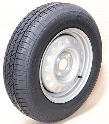 Komplettrad 155/80R13 84N LK 4x100, 155 80 R 13 Anhänger Rad Felge 4,5x13 DOT 25