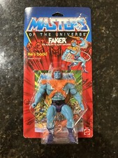 MOTU FAKER Original Vintage Hard Head Action Figure in Factory Sealed Box