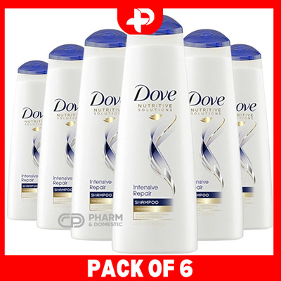 Dove Nutritive Solutions Intensive Repair Damaged Hair Shampoo 400ml 6er Pack