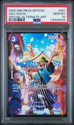 One Piece [OP-10] Uso-Hachi ST18-001 Special Rare (SP) - PSA 10 | eBay