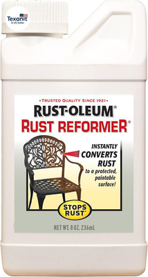 7830730 Stops Rust Rust Reformer Formula, 8 Oz, Black