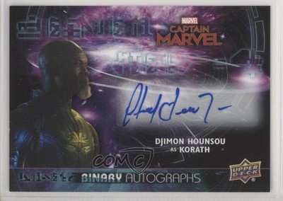 2020 Marvel Avengers Endgame & Captain Binary Djimon Hounsou as Korath Auto 9js