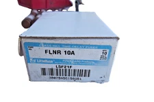 10 pack of FLNR010 FLNR-10 Fuse, 250V 10A Class RK5 Time-Delay Fuse