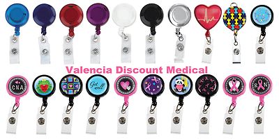 Prestige Medical Retractable Badge Holder * 27 DESIGNS *  S13 ID TAG Retracteze
