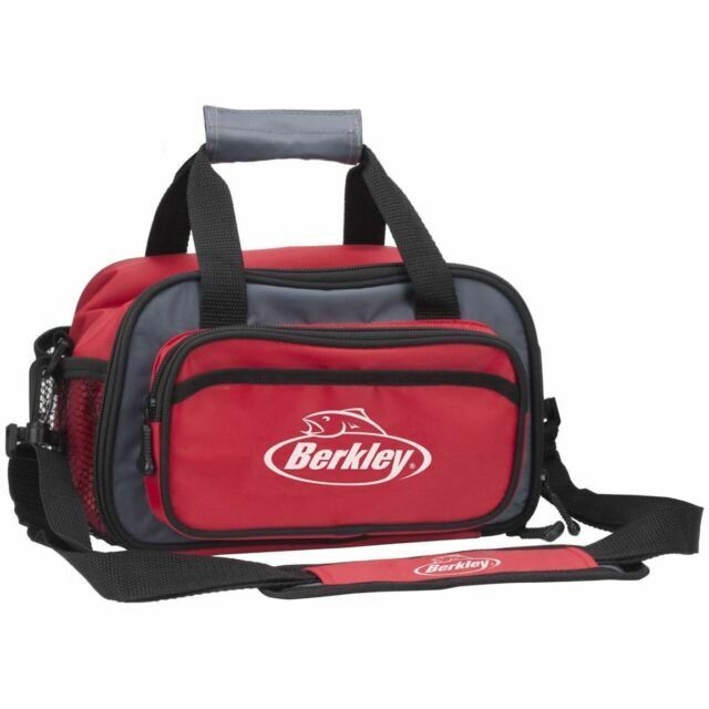 berkley soft tackle box red Max Capacity Bait Notebook, 7 Heavy Duty Sleeves, Can Hold up to 24 Standard Bait Bags, Organize and Store All of Your Bait for Quick and Easy Access The Jar BaitFolder also stows away into other Berkley model tackle bags. Berkley Powerbait Large Tackle Bag