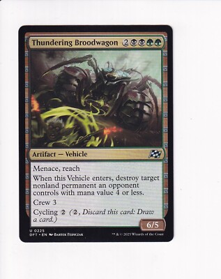 MAGIC THE GATHERING MTG AETHERDRIFT THUNDERING BROODWAGON | eBay
